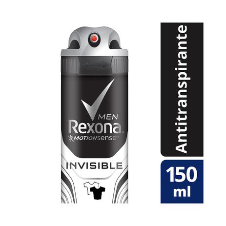 Desodorante Antitranspirante Aerossol Rexona Men Invisible 150ml é boa?