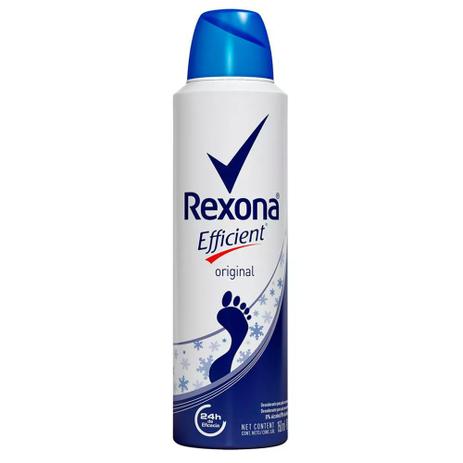 Desodorante Antitranspirante para Pés Rexona Efficient Aerosol 153ml Menor preço em Desodorante Antitranspirante para Pés Rexona Efficient Aerosol 153ml