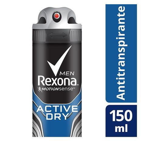 Desodorante Antitranspirante Rexona Masculino Active Dry/Azul 150ml é boa?