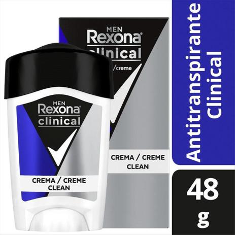 Desodorante Antitranspirante Rexona Men Clinical Clean 48g é boa?