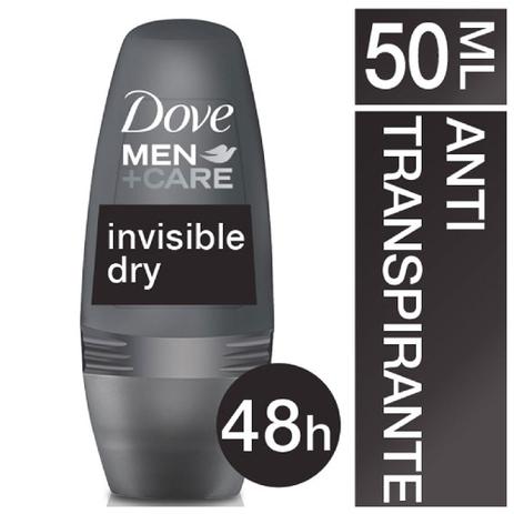 Desodorante Antitranspirante Rollon Dove Men Invisible Dry 50ml Menor preço em Desodorante Antitranspirante Rollon Dove Men Invisible Dry 50ml