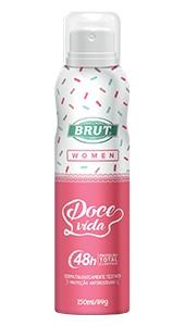 Desodorante Antitraspirante Brut Women Doce Vida 150ml Menor preço em Desodorante Antitraspirante Brut Women Doce Vida 150ml