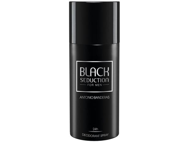 Desodorante Antonio Banderas Black Seduction Spray - Masculino 150ml