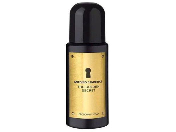 Desodorante Antonio Banderas The Golden Secret - Spray Masculino 150ml Menor preço em Desodorante Antonio Banderas The Golden Secret - Spray Masculino 150ml