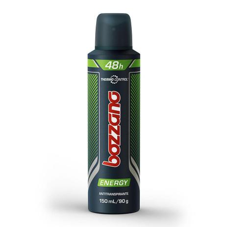 Desodorante Bozzano Energy Masculino Aerosol 90g Menor preço em Desodorante Bozzano Energy Masculino Aerosol 90g