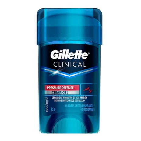 Desodorante dry stick gillette 45g clear gel clinical - Sem marca é boa?