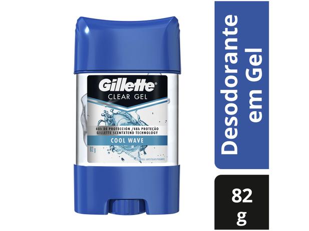 Desodorante Gillette Endurance Cool Wave Gel – Antitranspirante Masculino 82g