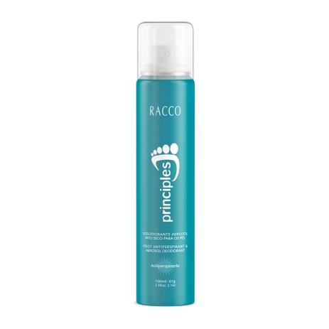 Desodorante Jato Seco para Pés Principles - Racco Menor preço em Desodorante Jato Seco para Pés Principles - Racco