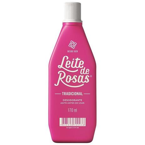 Desodorante Leite De Rosas Tradicional 170ml Menor preço em Desodorante Leite De Rosas Tradicional 170ml