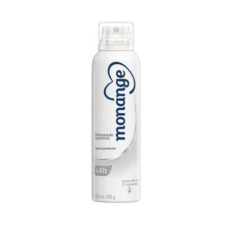 Desodorante Monange Aerosol 150ml Sem Perfume Menor preço em Desodorante Monange Aerosol 150ml Sem Perfume
