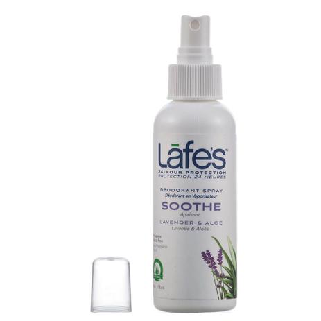 Desodorante Natural Spray Soothe Lavanda 118ml Lafes - Lafe'S Menor preço em Desodorante Natural Spray Soothe Lavanda 118ml Lafes - Lafe'S