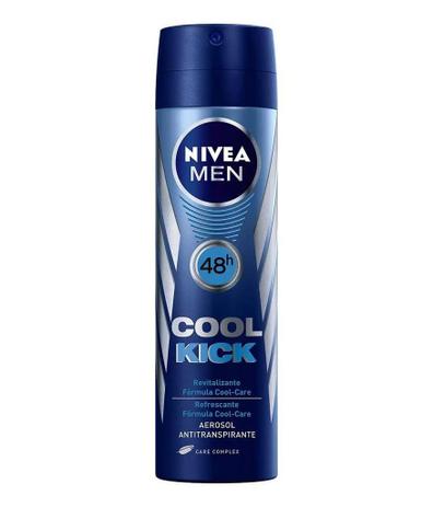 Desodorante Nivea Aerosol Cool Kick Masculino 150ml Menor preço em Desodorante Nivea Aerosol Cool Kick Masculino 150ml