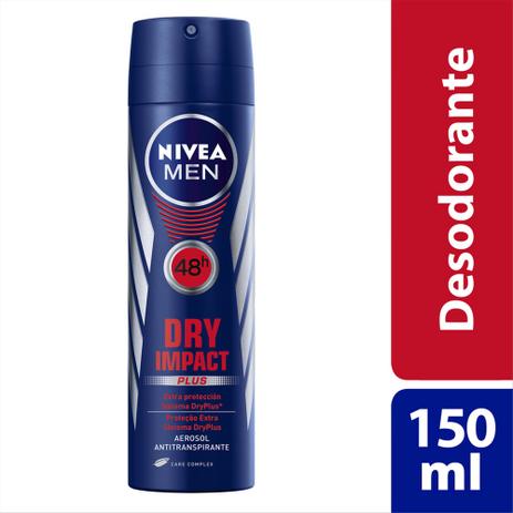 Desodorante Nivea Aerosol Dry Masculino 150ml Menor preço em Desodorante Nivea Aerosol Dry Masculino 150ml