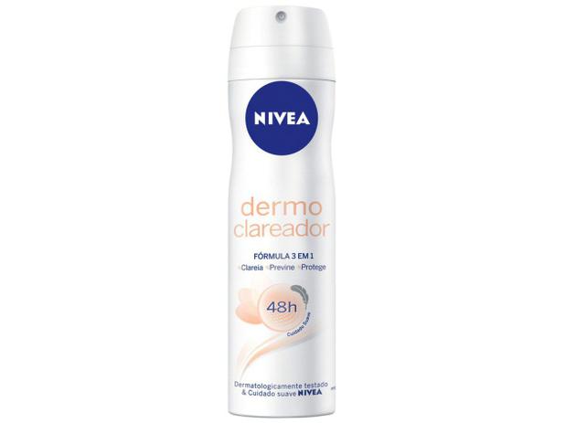 Desodorante Nivea Dermo Clareador Aerossol - Antitranspirante Feminino 150ml Menor preço em Desodorante Nivea Dermo Clareador Aerossol - Antitranspirante Feminino 150ml