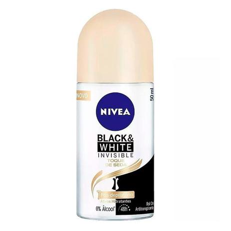 Desodorante Nivea Invisible Black  White Toque de Seda Roll-on Antitranspirante 48h com 50ml é boa?