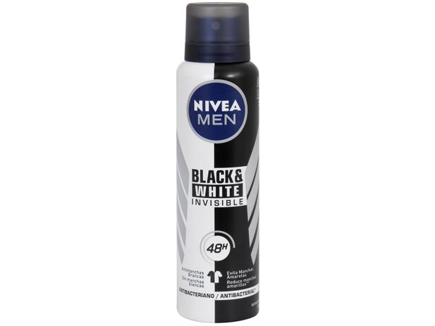 Desodorante Nivea Invisible For Black & White - Aerossol Antitranspirante Masculino 150ml é ruim? Desodorante Nivea Invisible For Black & White - Aerossol Antitranspirante Masculino 150ml é boa?