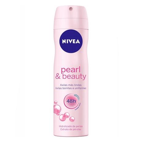 Desodorante Nivea Pearl Beauty Aerosol Antitranspirante 48h com 150ml Menor preço em Desodorante Nivea Pearl Beauty Aerosol Antitranspirante 48h com 150ml