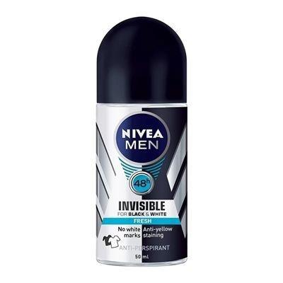 Desodorante Nivea Roll Invisible For Black  White Antitranspirante 48h 50ml é boa?
