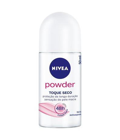 Desodorante Nivea Roll On Powder Confort Feminino 50Ml Menor preço em Desodorante Nivea Roll On Powder Confort Feminino 50Ml
