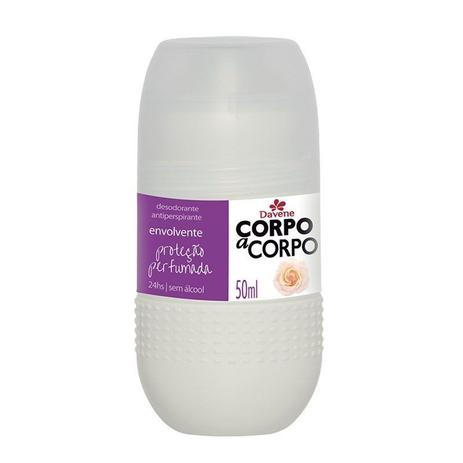 Desodorante Roll On Corpo A Corpo Envolvente 50ml - Davene Menor preço em Desodorante Roll On Corpo A Corpo Envolvente 50ml - Davene