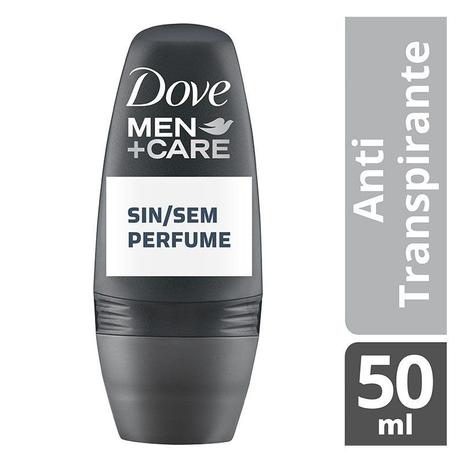 Desodorante Roll On Dove Men Sem Perfume 50ml Menor preço em Desodorante Roll On Dove Men Sem Perfume 50ml