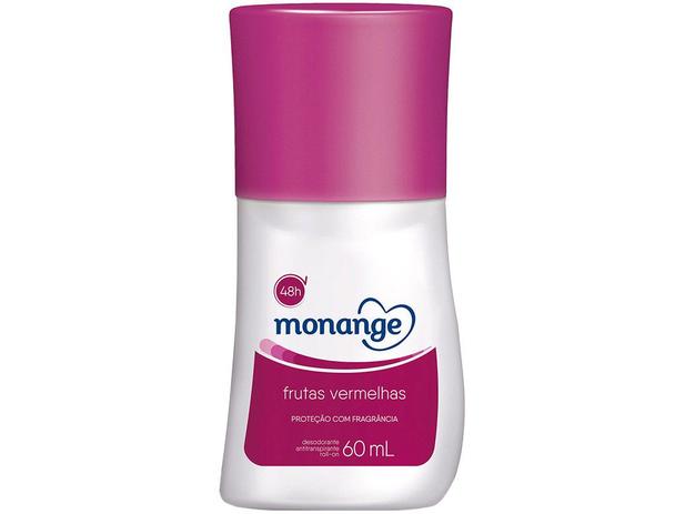 Desodorante Roll On Monange Antitranspirante - Feminino Frutas Vermelhas 60ml é boa?