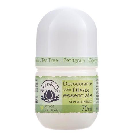 Desodorante Roll-on Natural de Tea Tree 70ml BioEssência Menor preço em Desodorante Roll-on Natural de Tea Tree 70ml BioEssência