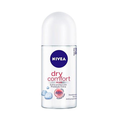 Desodorante Roll On Nívea Dry Confort 50 ml Menor preço em Desodorante Roll On Nívea Dry Confort 50 ml