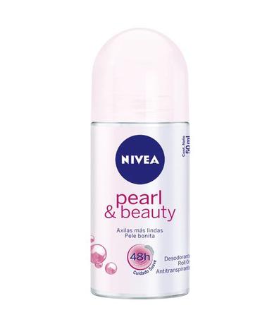Desodorante Roll On Nivea Pearl E Beauty Com 50 Ml Menor preço em Desodorante Roll On Nivea Pearl E Beauty Com 50 Ml