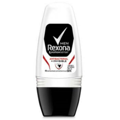 Desodorante roll-on rexona 50ml masc invisible antibacterial - Sem marca Menor preço em Desodorante roll-on rexona 50ml masc invisible antibacterial - Sem marca