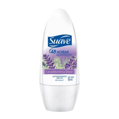 Desodorante Roll On Suave Lavanda e Erva Doce - 50ml Menor preço em Desodorante Roll On Suave Lavanda e Erva Doce - 50ml