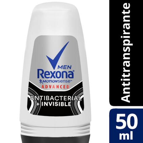 Desodorante Rollon Antitranspirante Rexona Men Antibacteriano Invible 50ml Menor preço em Desodorante Rollon Antitranspirante Rexona Men Antibacteriano Invible 50ml