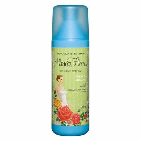Desodorante Spray Alma De Flores Clássico 90 ml - Alma flores Menor preço em Desodorante Spray Alma De Flores Clássico 90 ml - Alma flores