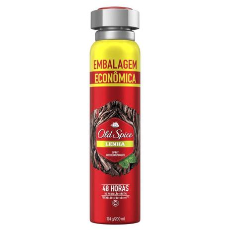 Desodorante Spray Antitranspirante Old Spice Lenha 124g é boa?