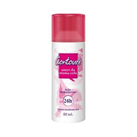 Desodorante spray contouré 24h - amor da minha vida 80ml - Tres marchand/avanço/rastro/contoure Menor preço em Desodorante spray contouré 24h - amor da minha vida 80ml - Tres marchand/avanço/rastro/contoure