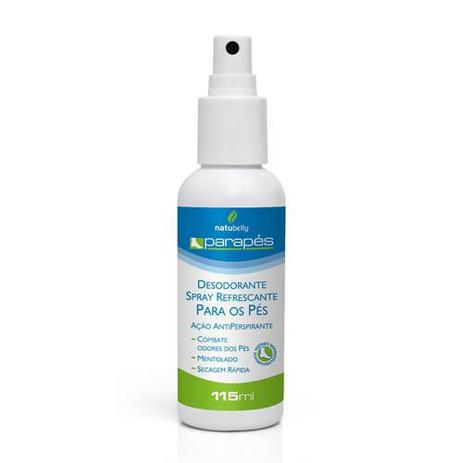 Desodorante spray p/ os pes 115ml natubelly Menor preço em Desodorante spray p/ os pes 115ml natubelly
