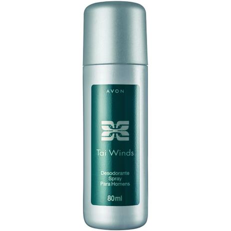 Desodorante Spray Tai Winds 80ml - Avon Menor preço em Desodorante Spray Tai Winds 80ml - Avon