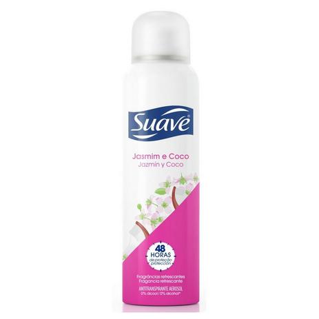 Desodorante Suave Aerosol Woman Jasmin e Coco 150ml Menor preço em Desodorante Suave Aerosol Woman Jasmin e Coco 150ml