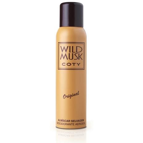 DESODORANTE WILD MUSK COTY AERO 132ml Menor preço em DESODORANTE WILD MUSK COTY AERO 132ml