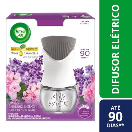 Desodorizador Elétrico Bom Ar 16Ml Doces Dias De Lavanda - AIR WICK é ruim? Desodorizador Elétrico Bom Ar 16Ml Doces Dias De Lavanda - AIR WICK é boa?