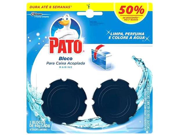 Desodorizador Pato Bloco para Caixa Acoplada - Marine 40g cada é boa?