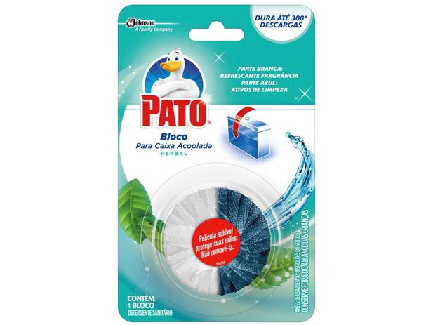 Desodorizador Sanitário Bloco Pato - Herbal 47g é ruim? Desodorizador Sanitário Bloco Pato - Herbal 47g é boa?