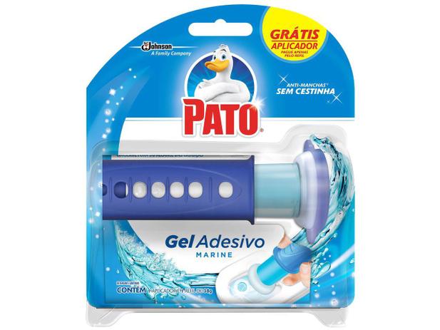 Desodorizador Sanitário Gel Adesivo com Aplicador - Pato Marine 110g é boa?