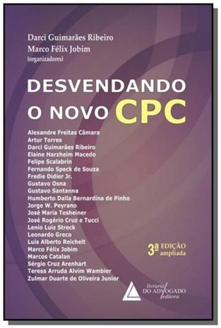 Desvendando o novo cpc 02 - Livraria do advogado Menor preço em Desvendando o novo cpc 02 - Livraria do advogado