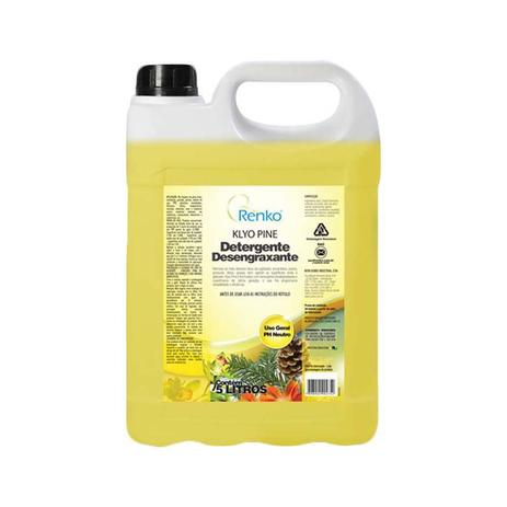 Detergente Desengraxante Klyo Pine 5l Renko Produtos De Limpeza Magazine Luiza