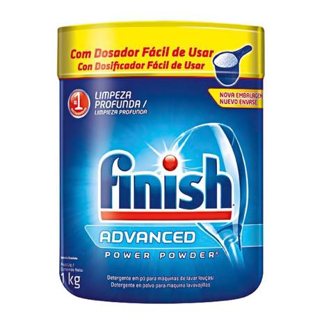 Detergente em pó para Máquina de Lavar Louças Power Powder 1kg Finish é ruim? Detergente em pó para Máquina de Lavar Louças Power Powder 1kg Finish é boa?