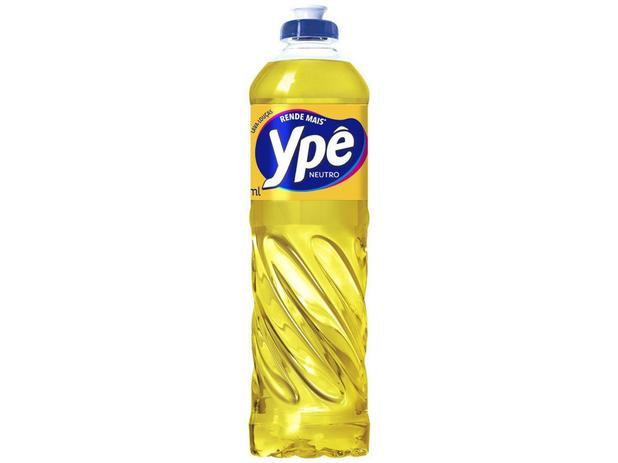 Detergente Líquido Lava-Louças Ypê Neutro - Toque Suave 500ml Menor preço em Detergente Líquido Lava-Louças Ypê Neutro - Toque Suave 500ml