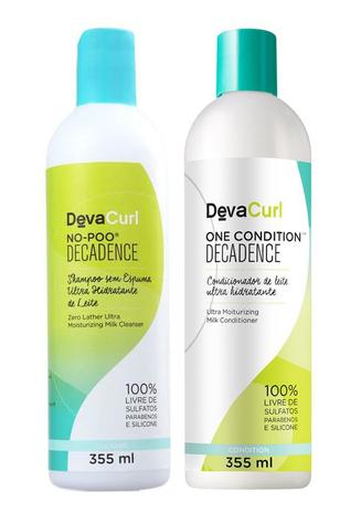 Deva Curl Decadence Duo Kit Shampoo No Poo (355ml) e Condicionador One (355ml) Menor preço em Deva Curl Decadence Duo Kit Shampoo No Poo (355ml) e Condicionador One (355ml)