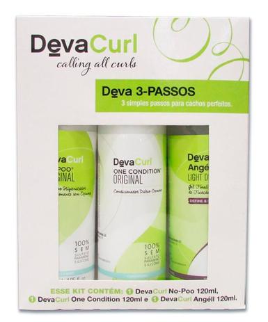 Deva Curl Deva Kit (3 Produtos) Menor preço em Deva Curl Deva Kit (3 Produtos)