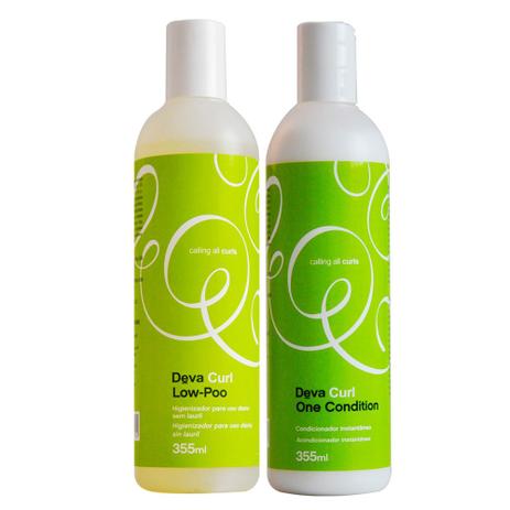 Deva Curl Low Poo Kit - Shampoo + Condicionador Menor preço em Deva Curl Low Poo Kit - Shampoo + Condicionador